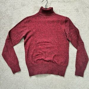 Red Turtleneck Sweater